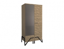 Mebin - Pik- SZAFA II Z LUSTREM LEWA